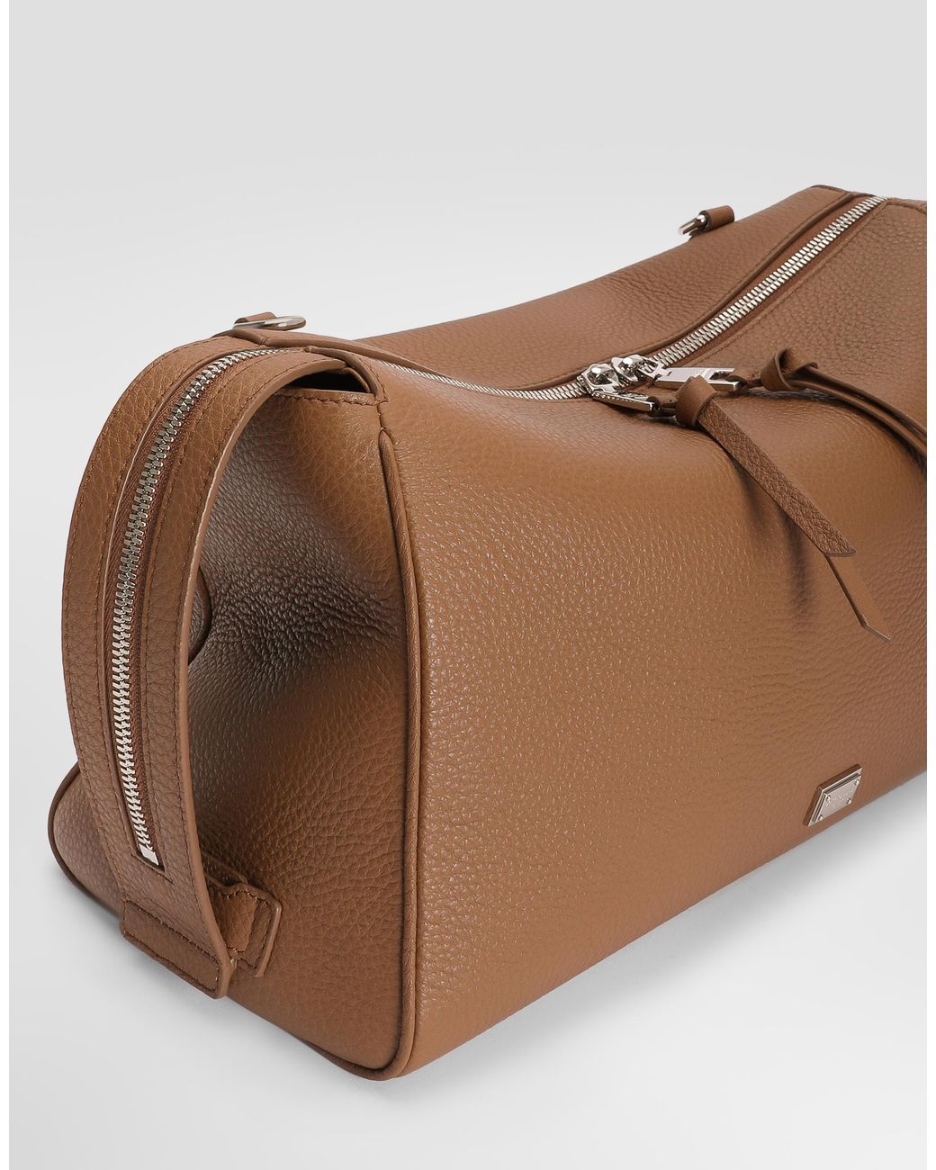 Dolce & Gabbana Brown Vittoria Calfskin Crossbody Bag for men