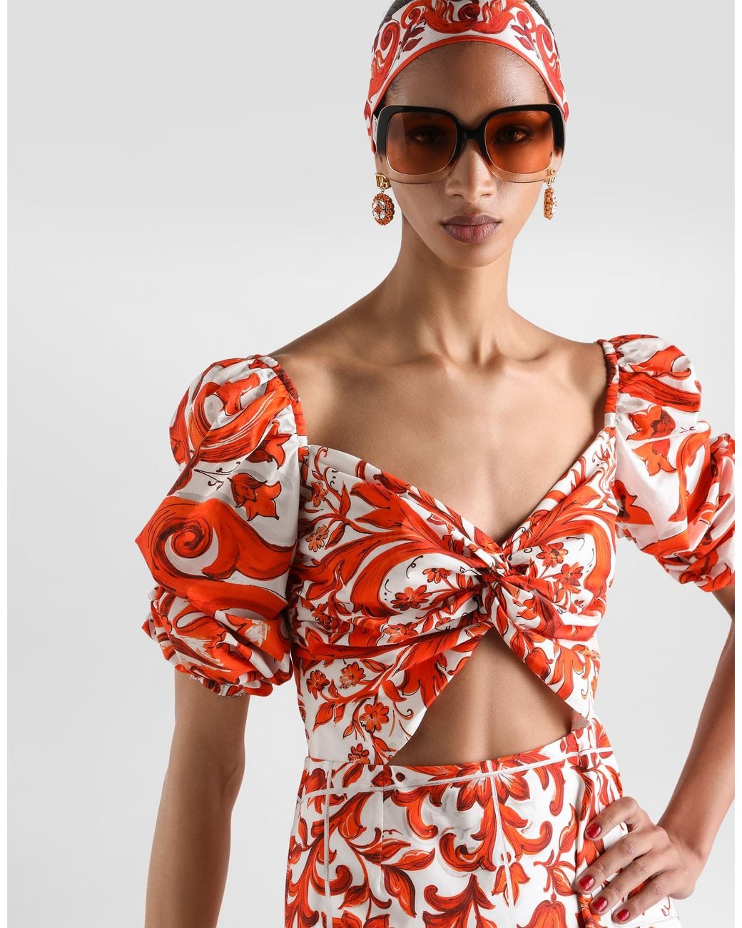 Dolce & Gabbana Red Abito