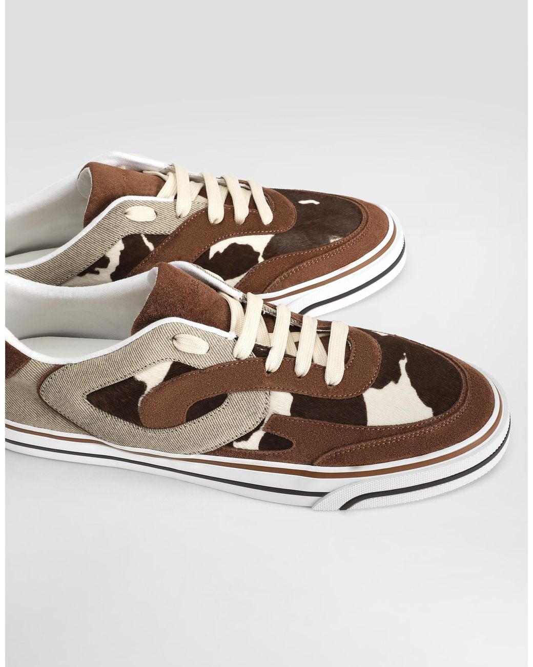 Dolce & Gabbana Brown Dg Sailing Sneakers for men