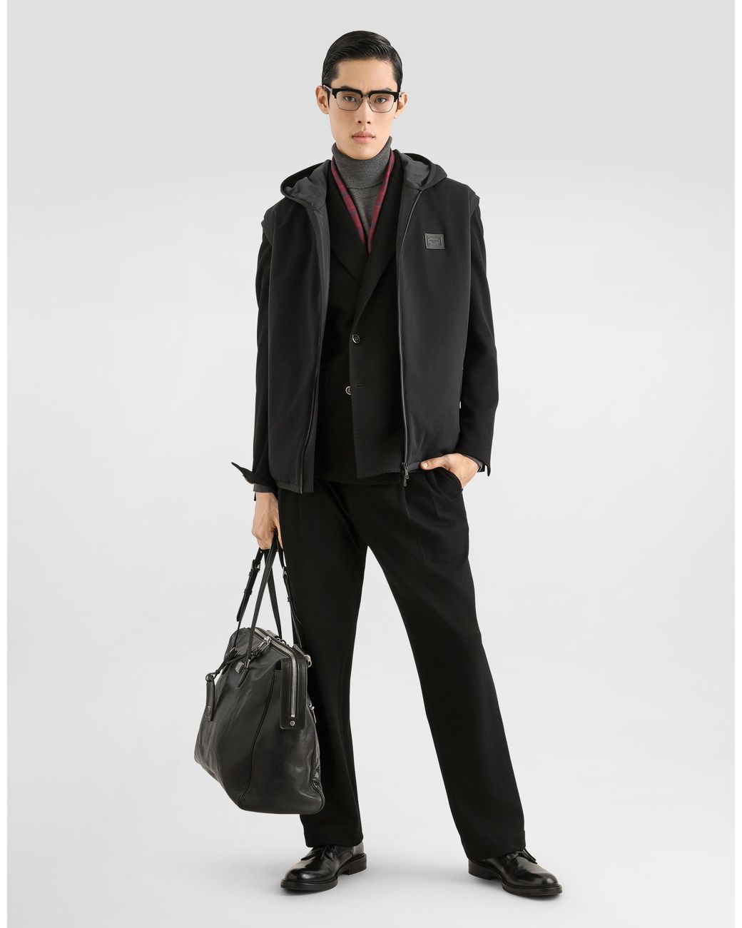 Dolce & Gabbana Black Giubbotto for men