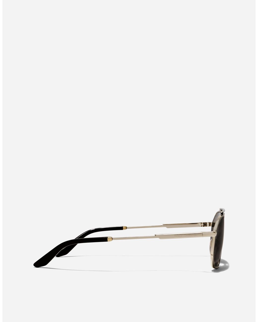 Dolce & Gabbana Gray Metal Classic Sunglasses for men