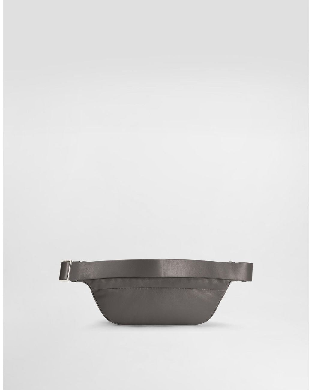 Dolce & Gabbana Gürteltasche Aus Kalbsnappaleder in White für Herren