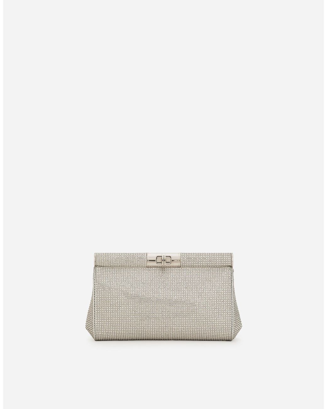 Dolce & Gabbana White Small Marlene Shoulder Bag