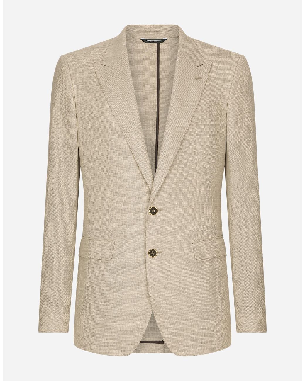 Dolce & Gabbana Natural Stylish Jacket for men