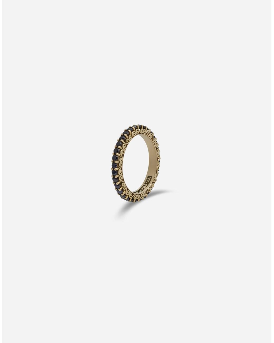 Dolce & Gabbana White Barocco Ring