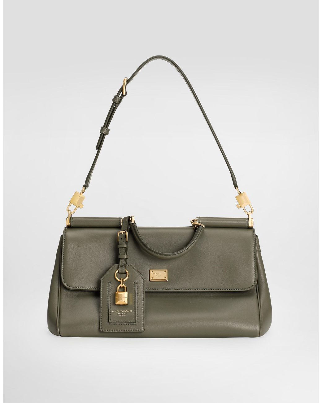 Borsa A Mano My Sicily di Dolce & Gabbana in Green