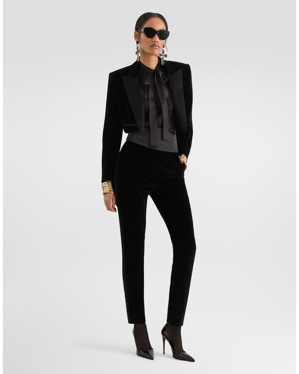 Dolce & Gabbana Black Pantalone