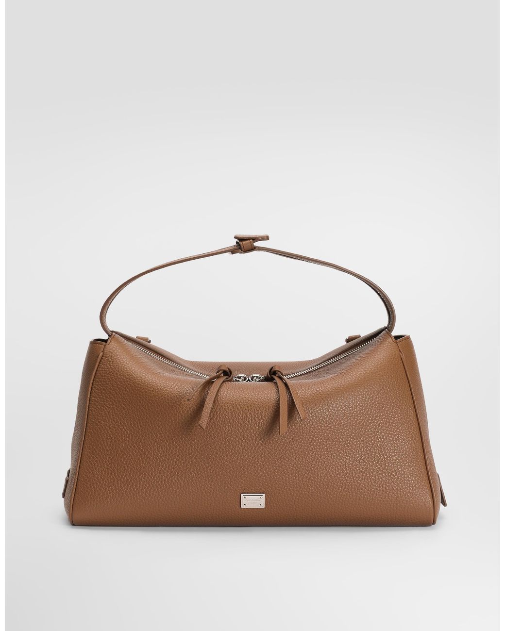 Dolce & Gabbana Brown Vittoria Calfskin Crossbody Bag for men