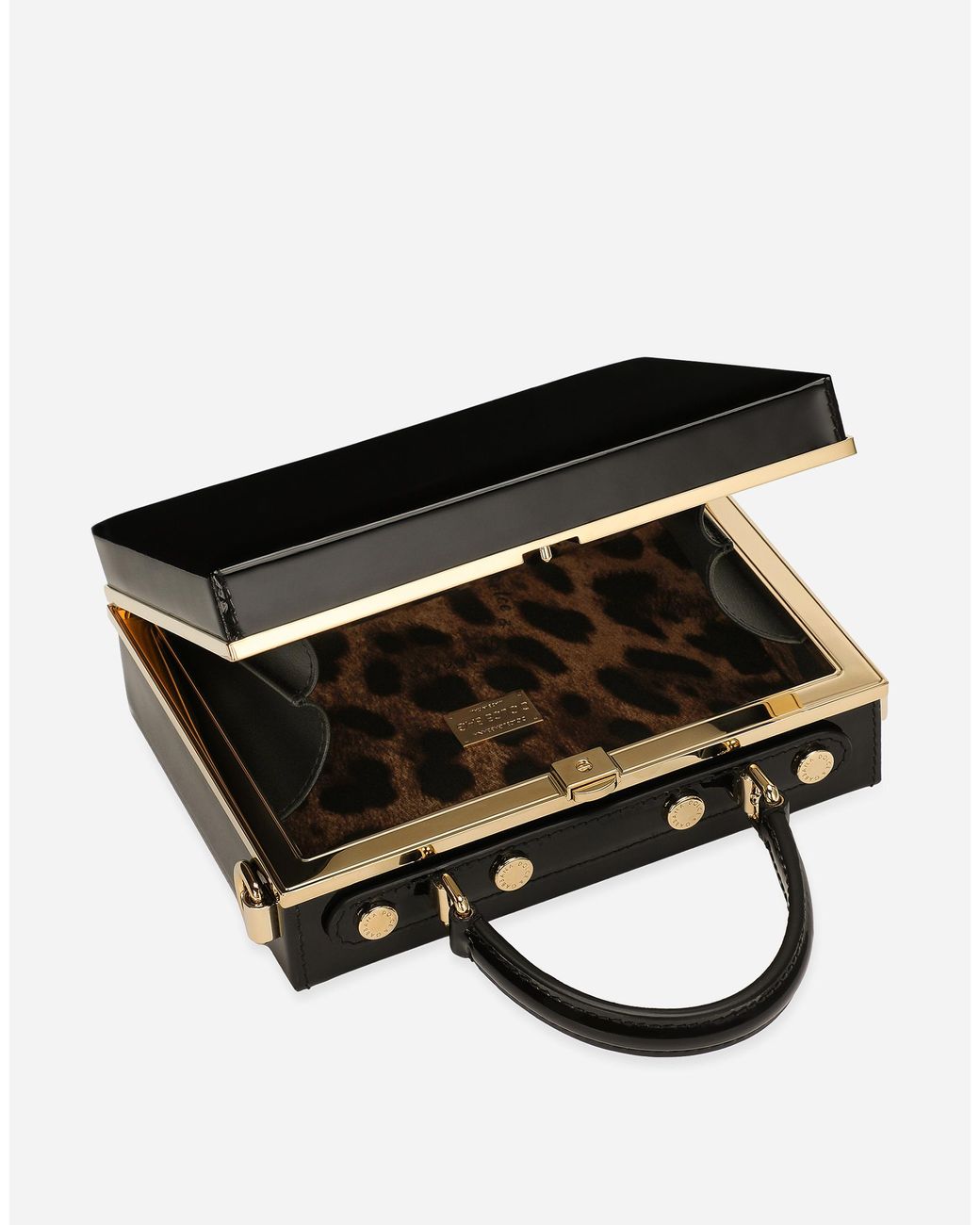 Dolce & Gabbana Black Dolce Box Handbag