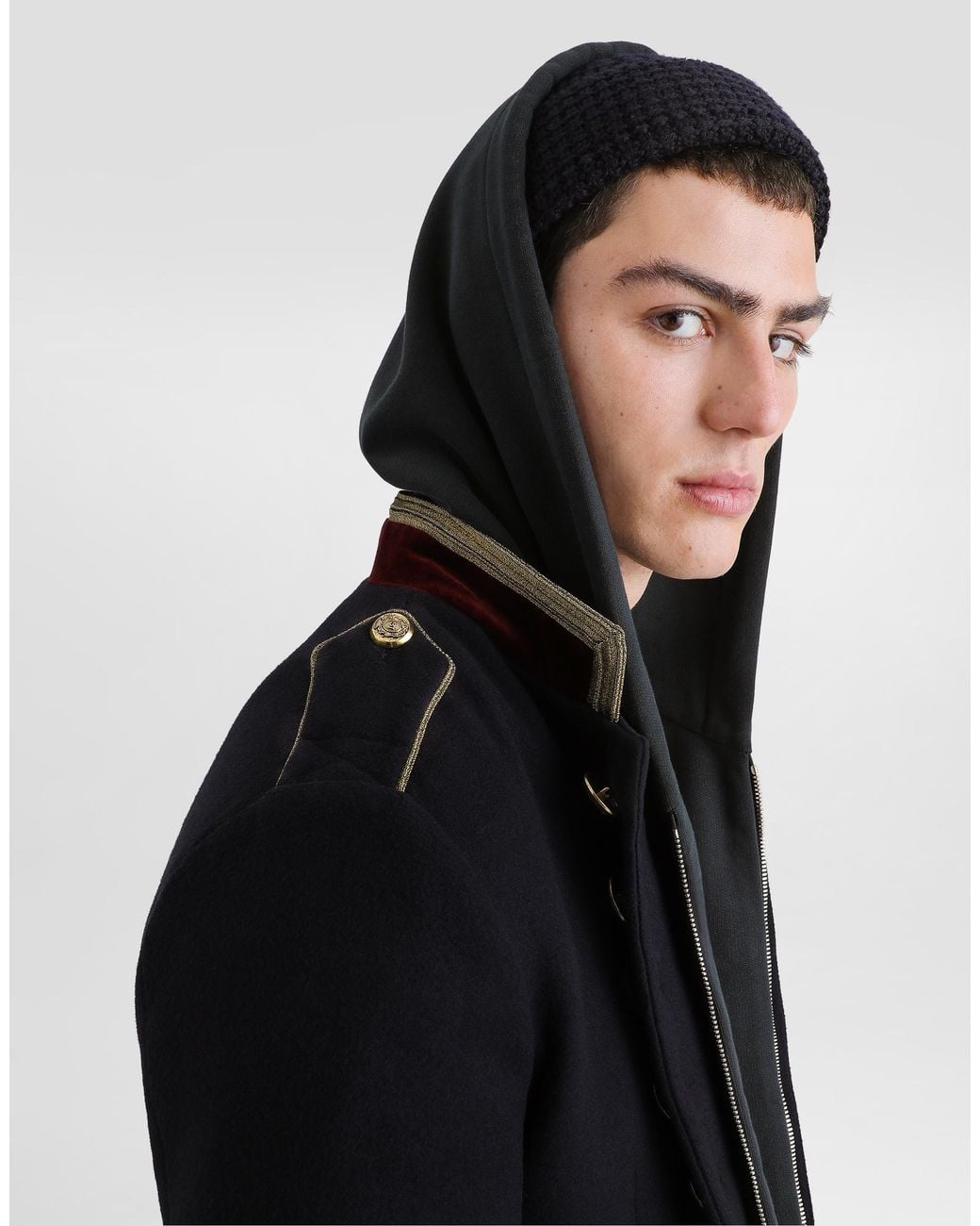 Dolce & Gabbana Gehrock Aus Wolle in Blue für Herren