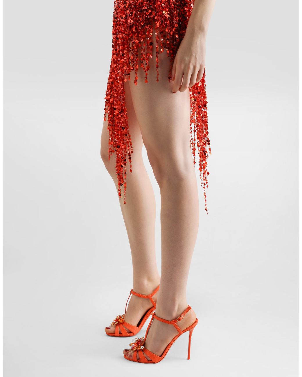 Dolce & Gabbana Red Abito
