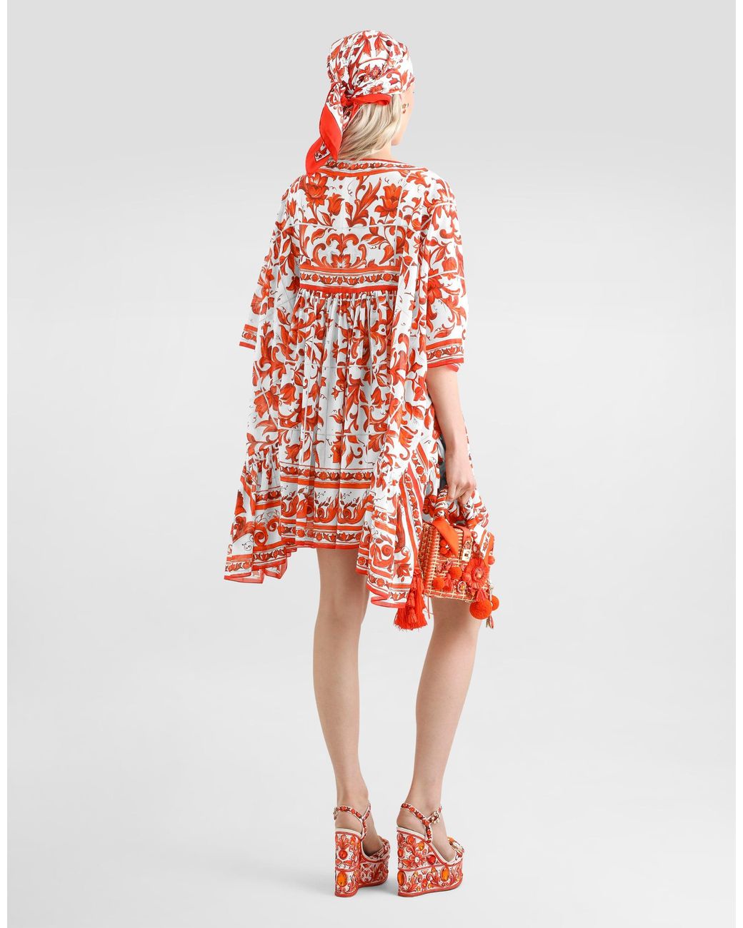 Dolce & Gabbana Red Abito