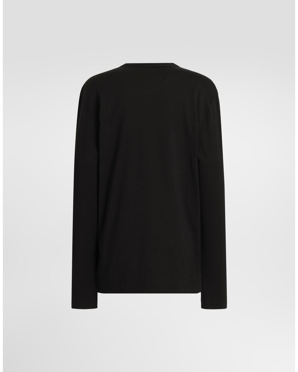 Dolce & Gabbana T-Shirt Aus Jersey in Black für Herren