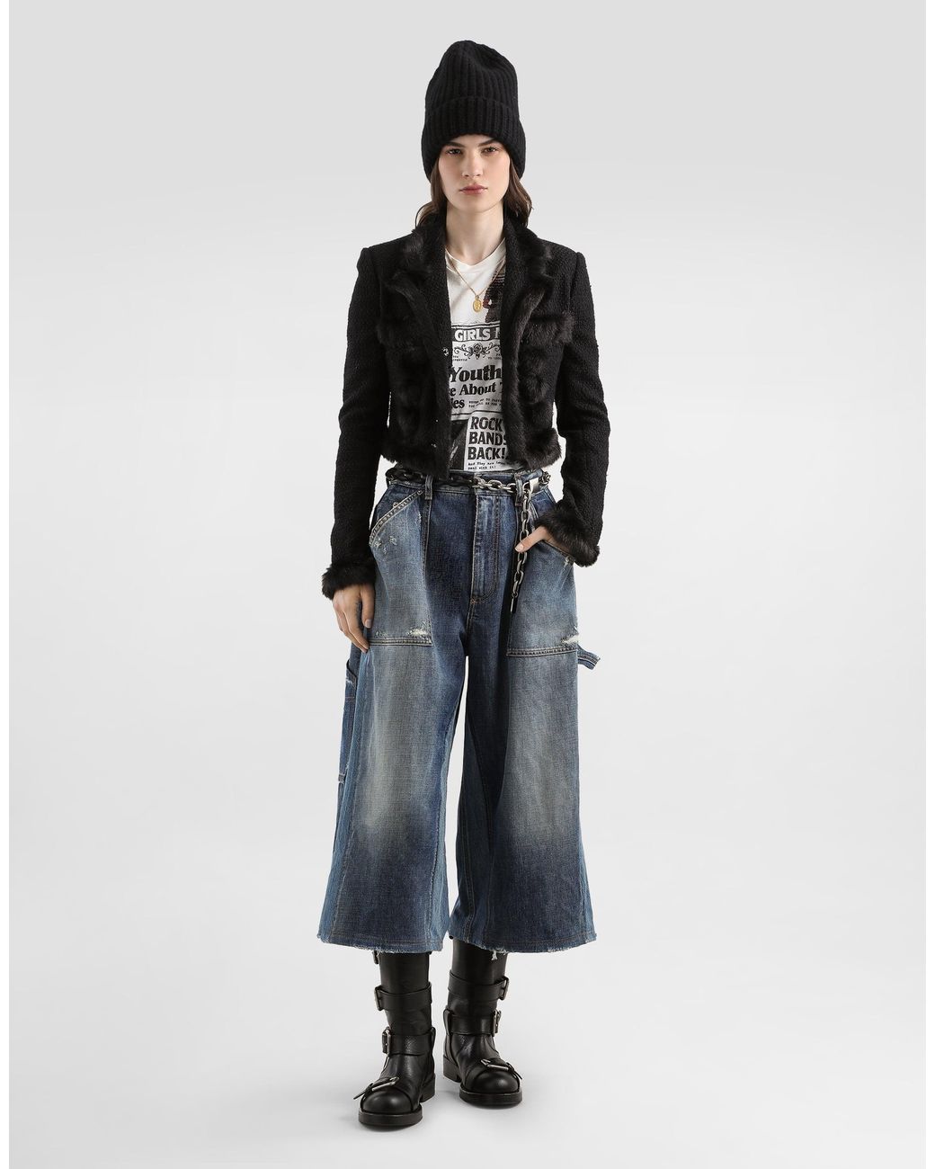 Dolce & Gabbana Blue Denim Bermuda