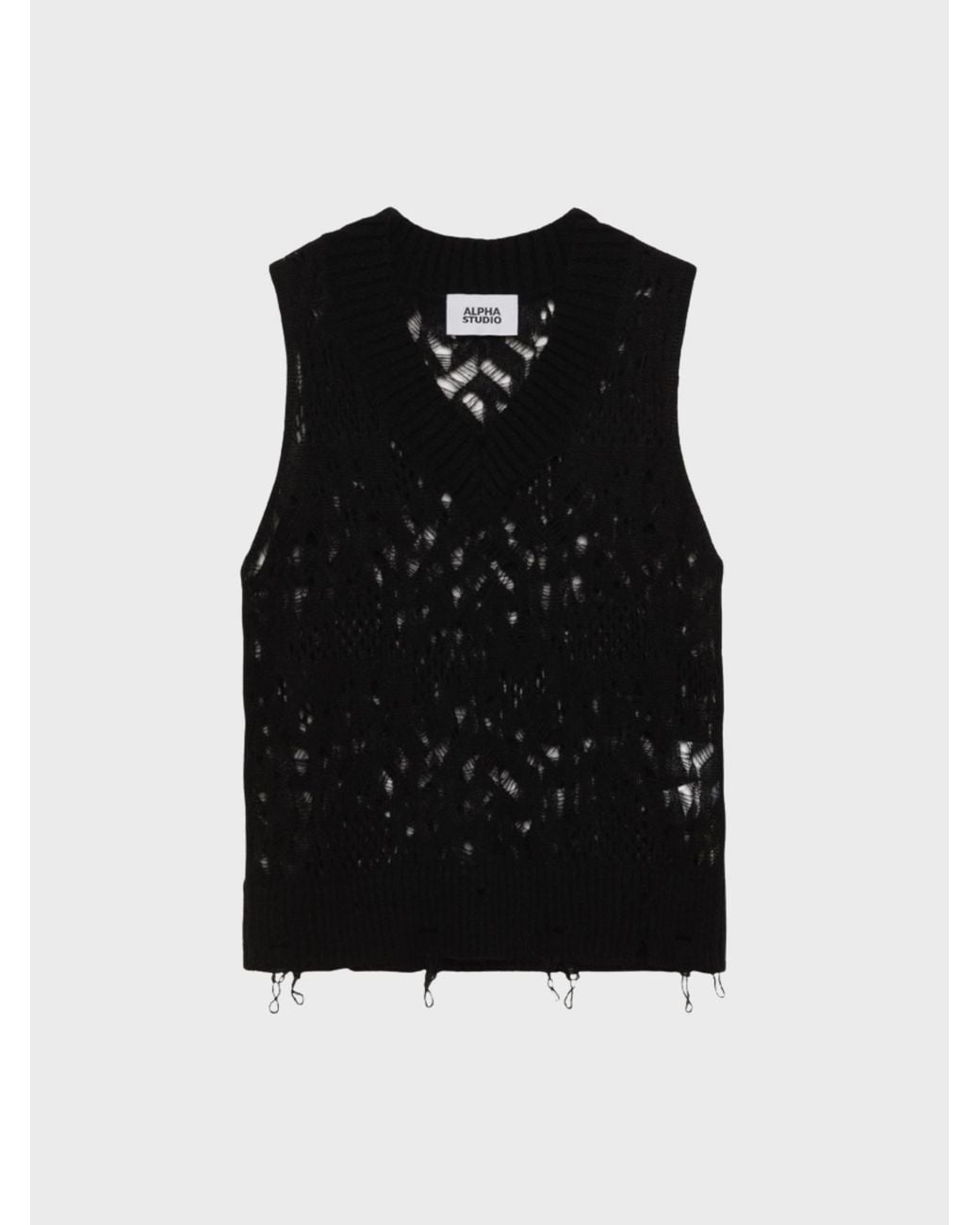 Top di Alpha Studio in Black