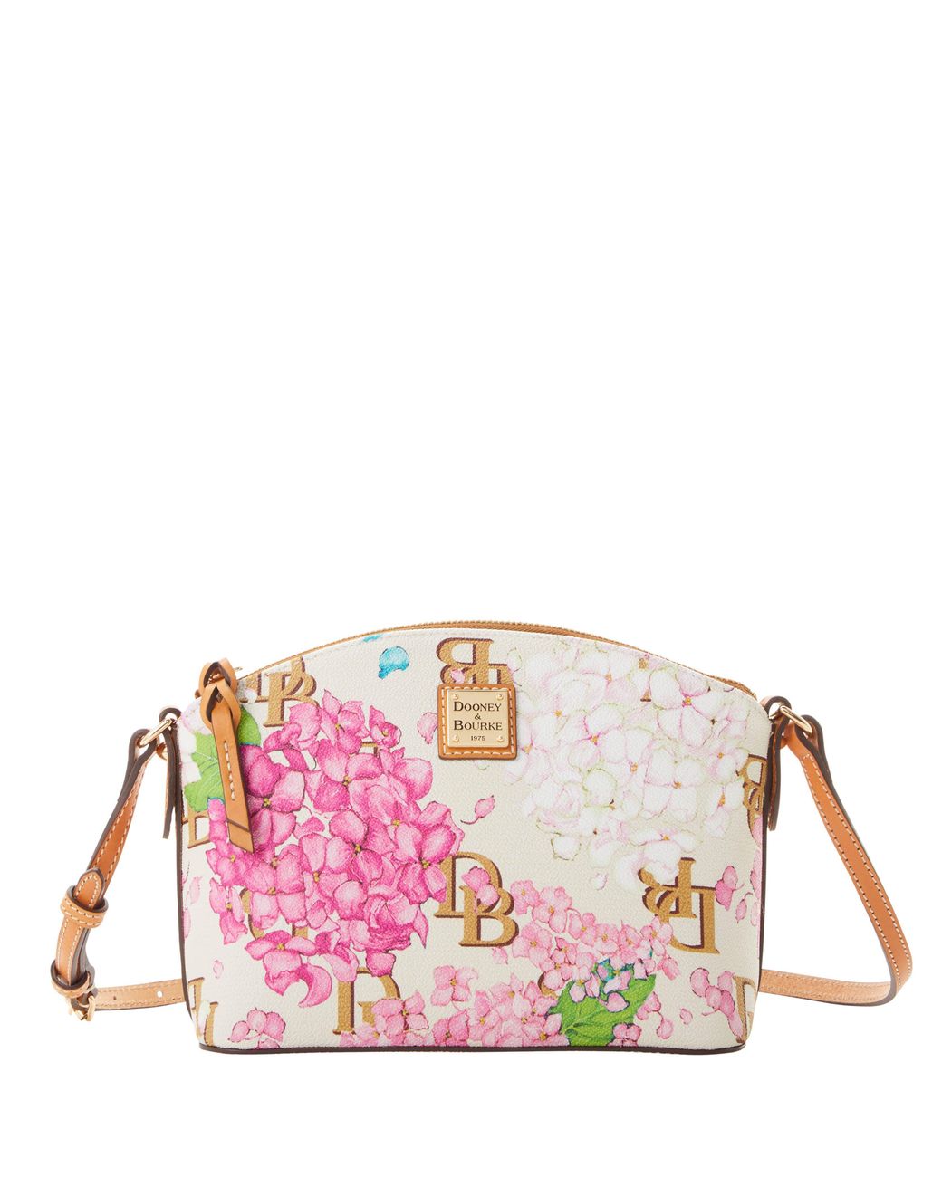 Dooney & Bourke Cotton Hydrangea Monogram Suki Crossbody in Cream (Natural) Lyst