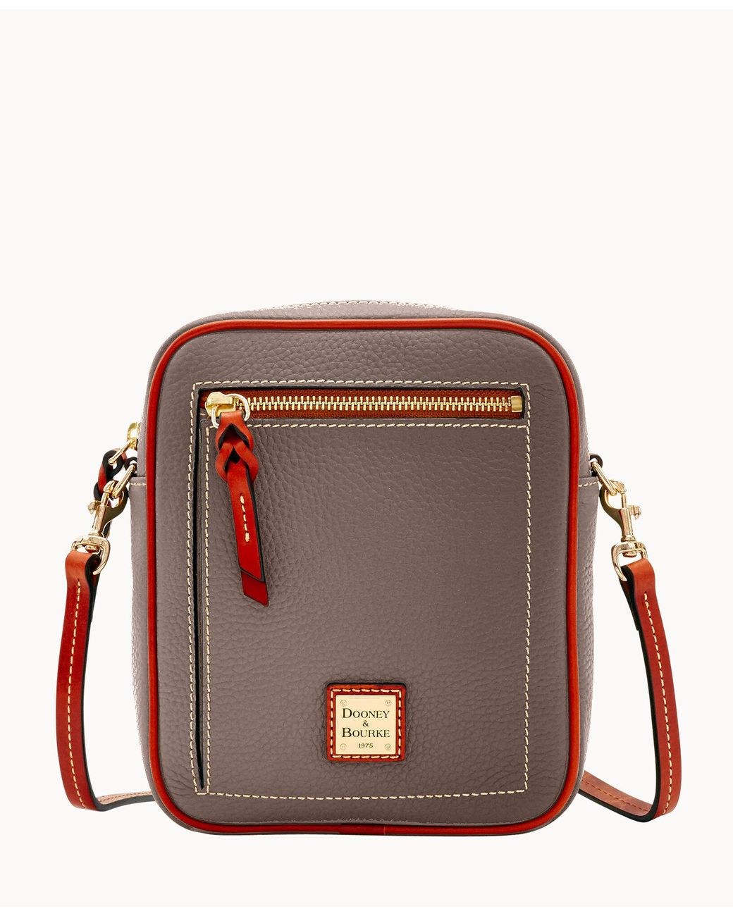 Dooney & Bourke Pebble Grain Camera Crossbody in Gray Lyst