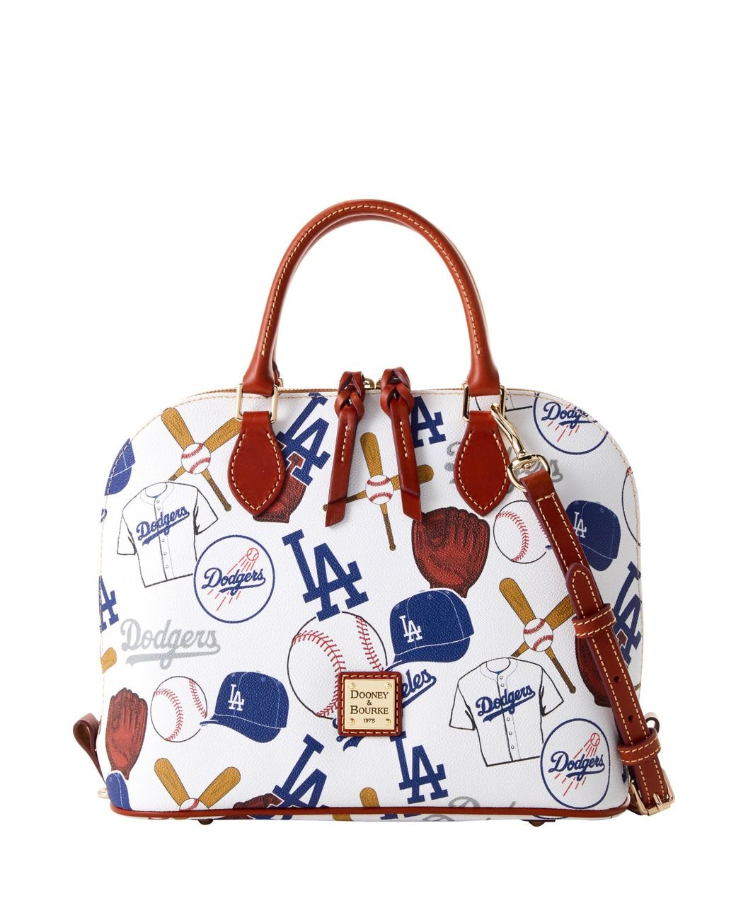 Dooney & Bourke Mlb Dodgers Zip Zip Satchel Lyst