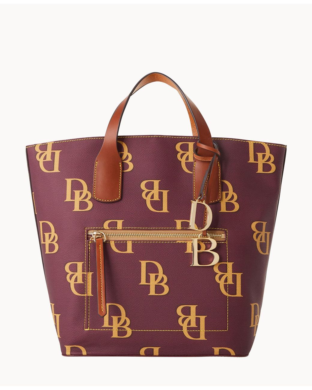 Dooney & Bourke Monogram Darla Shopper in Red Lyst