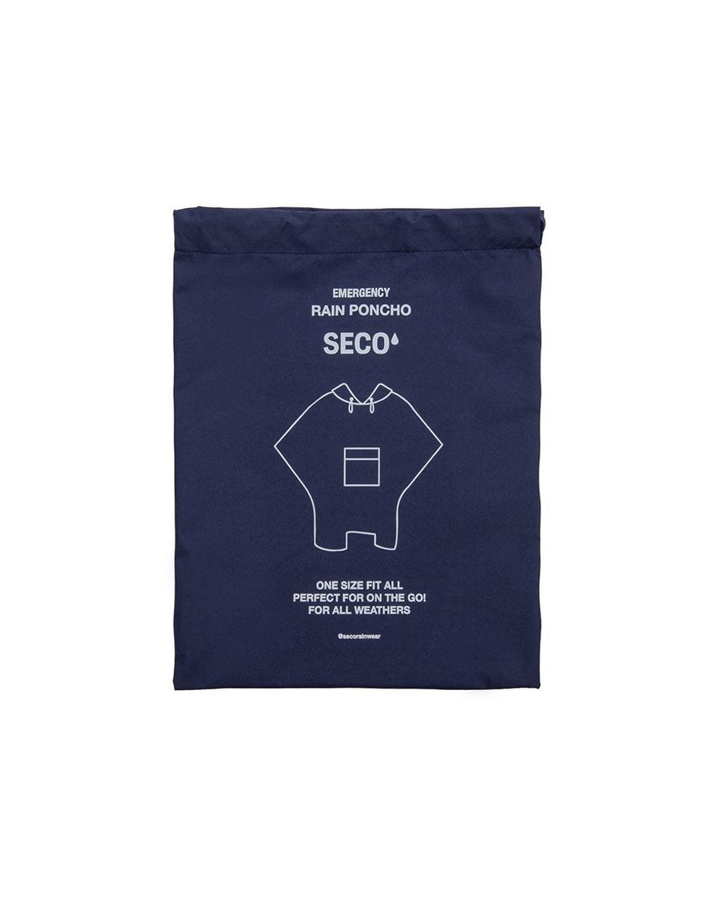 SECO RAINWEAR Blue Cape Dubai