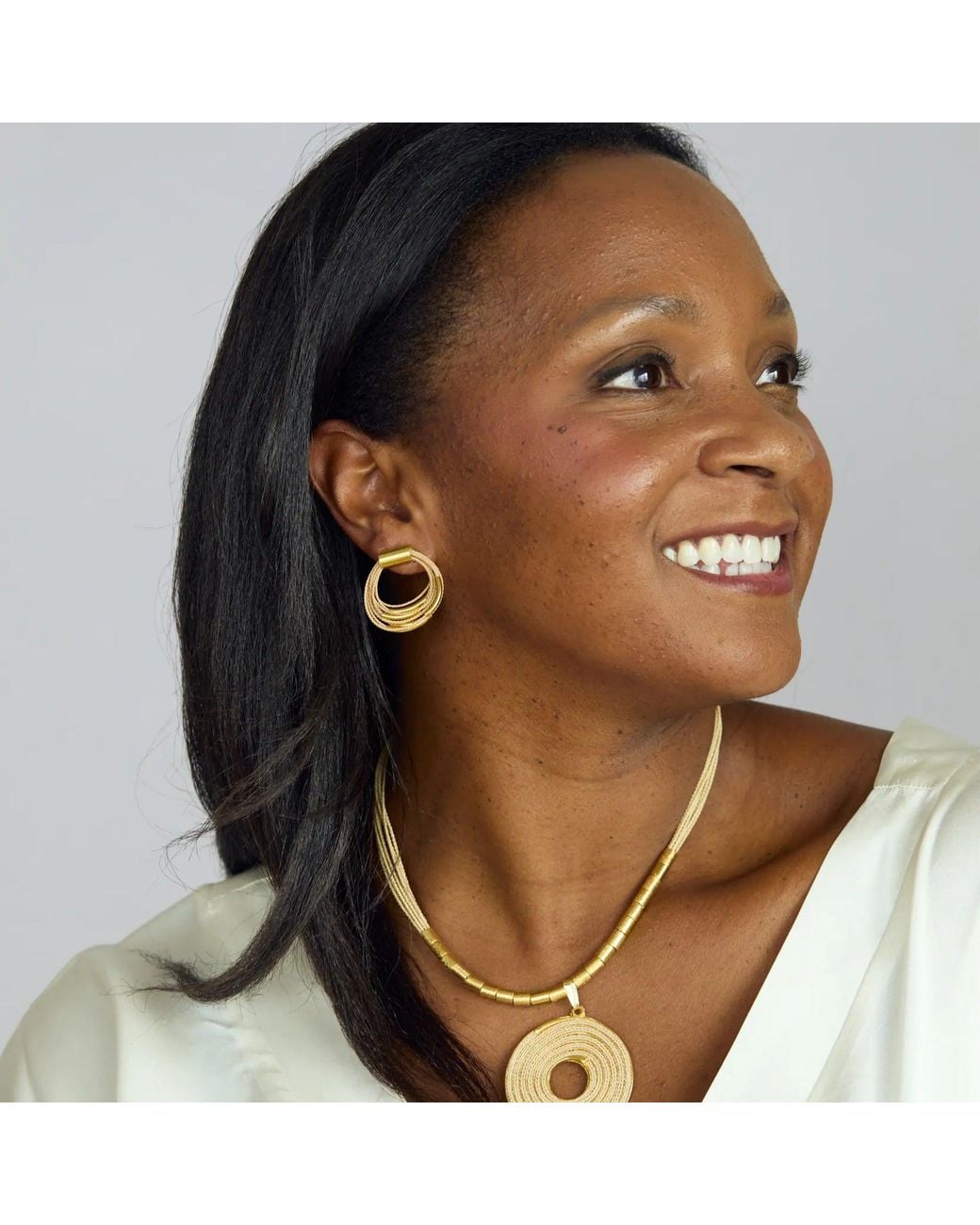 NART Metallic The Multiple Buriti Earrings