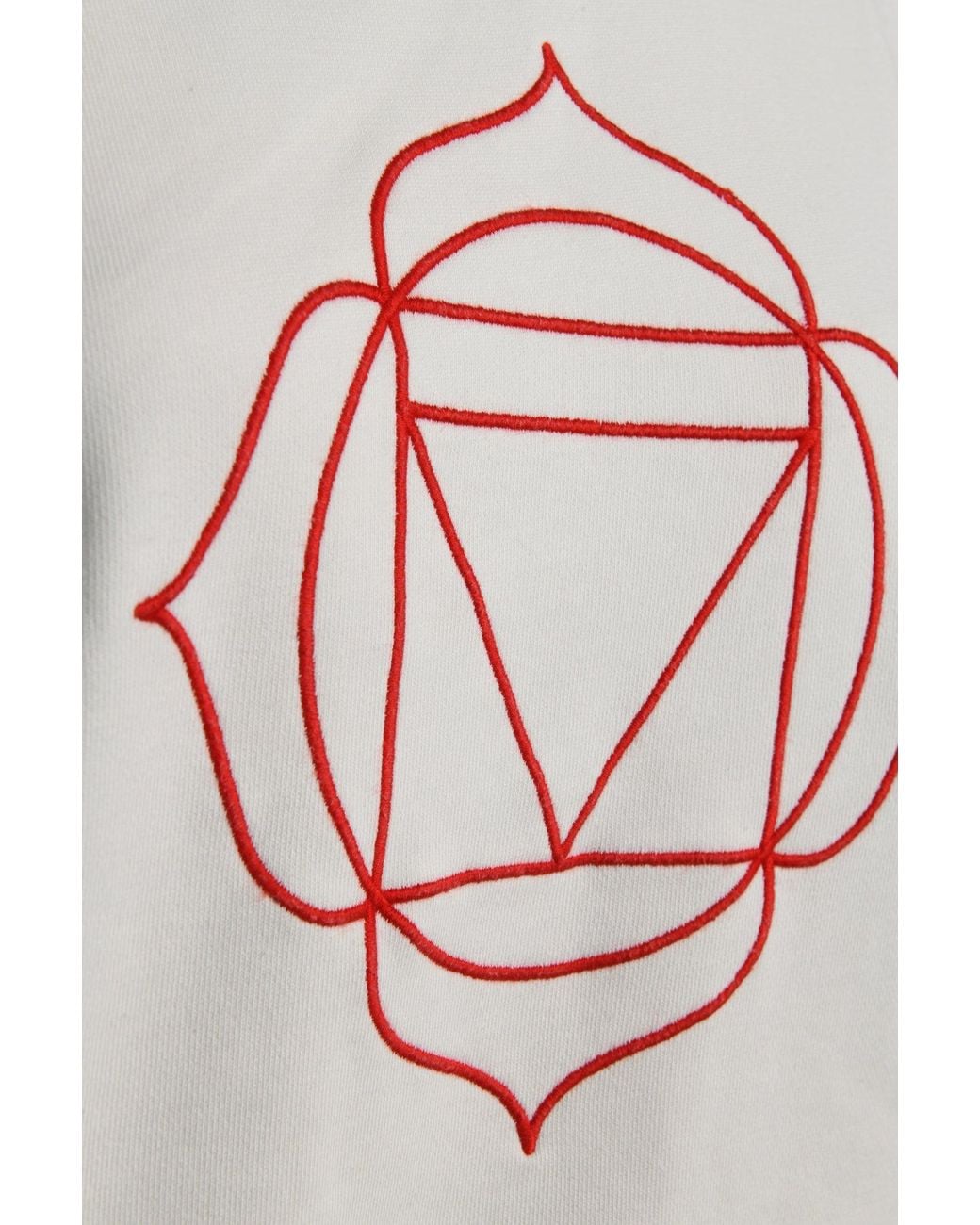 DIVINE HARMONIE White Root Chakra Sweatshirt