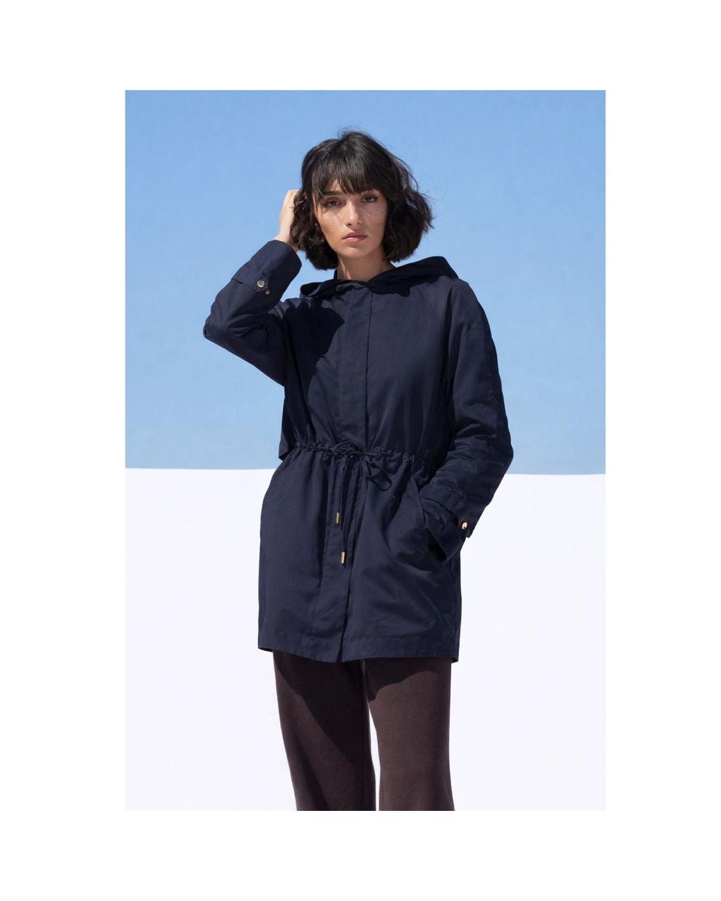 MADZERINI Blue Jacket Porta