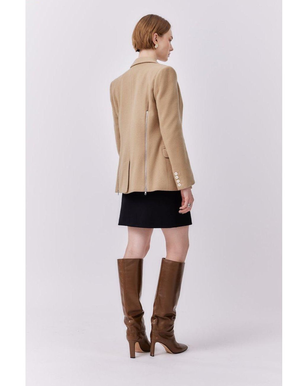 MNK Atelier Natural Wool Blazer