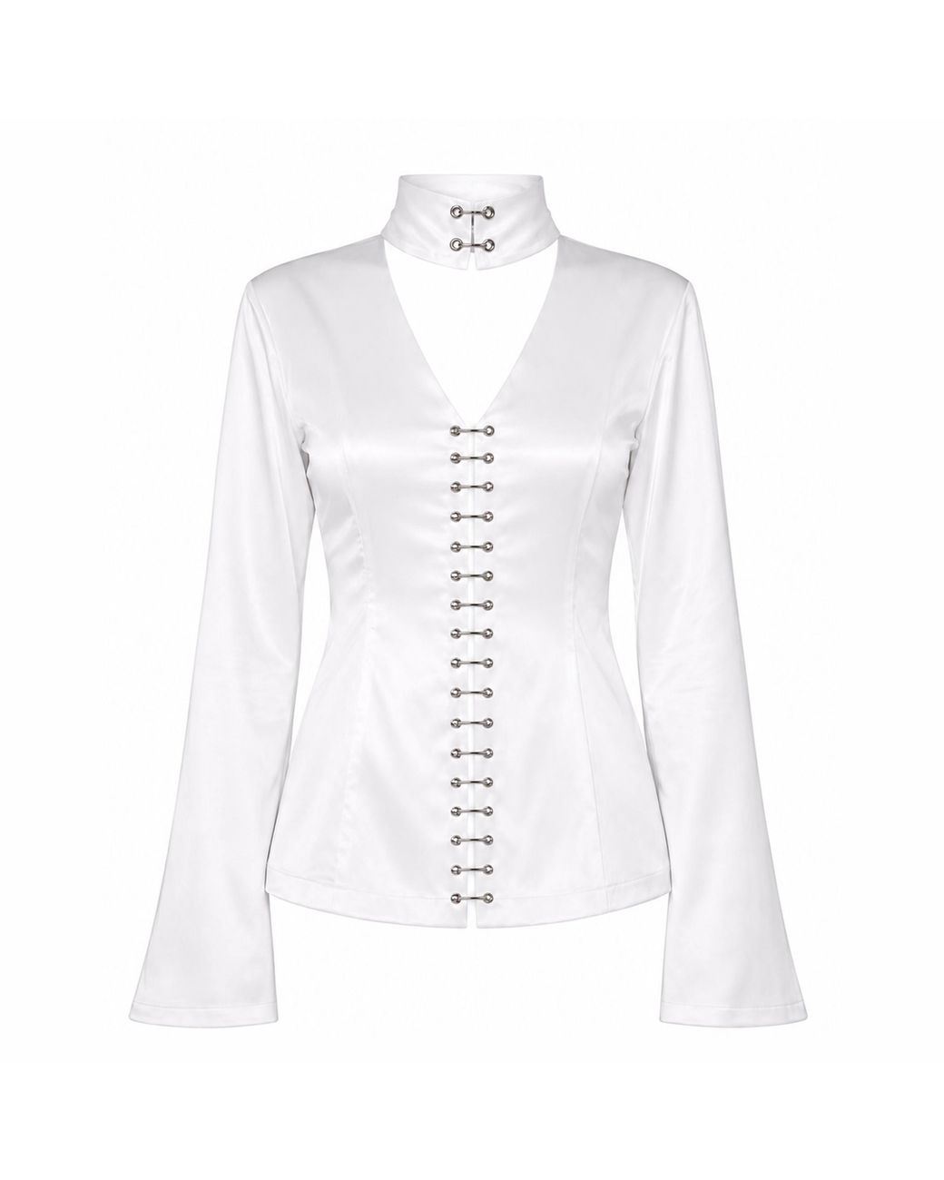 TANIA ORELLANA White Cascade Top