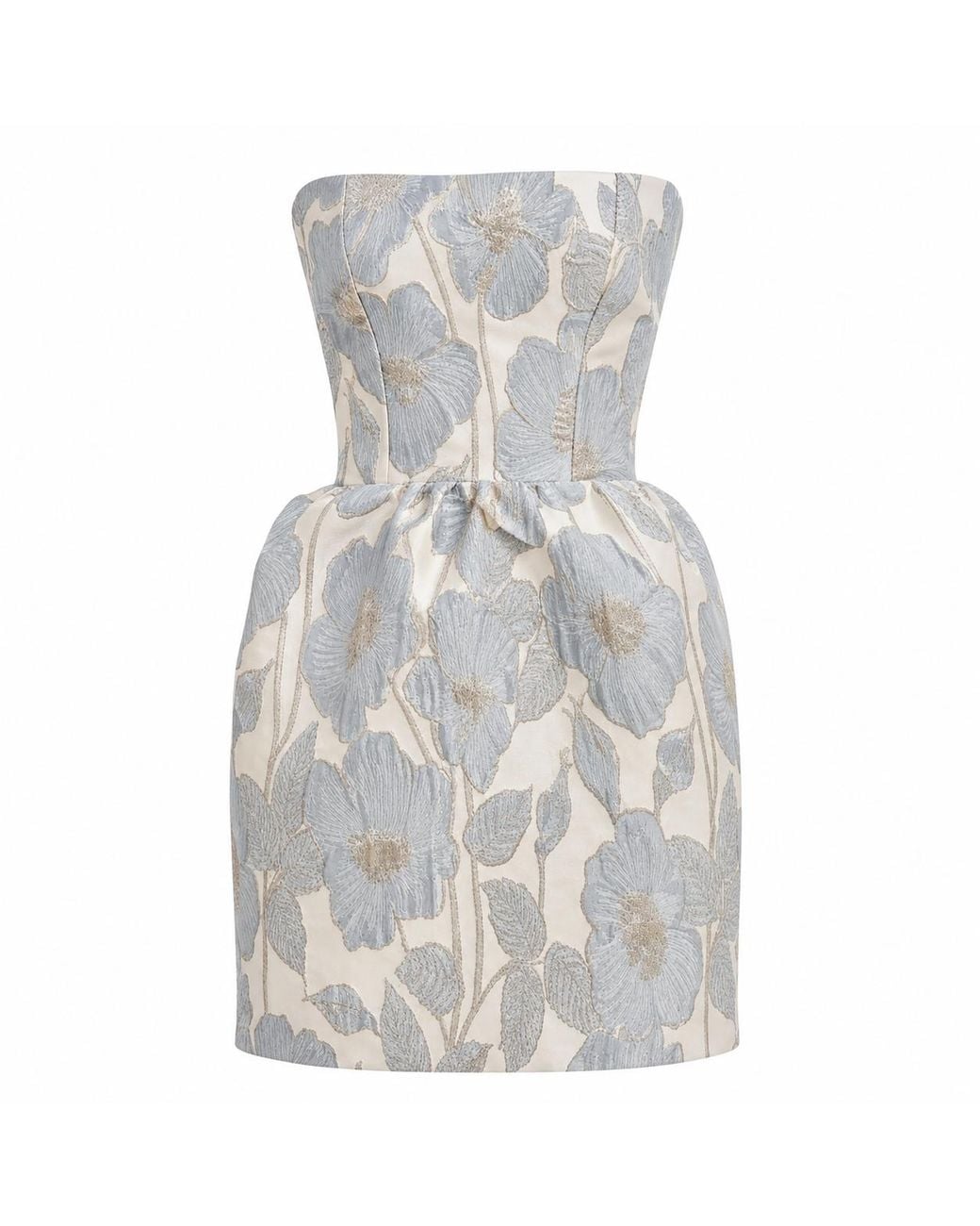 Ashley Stambouli Gray Zoe Dress