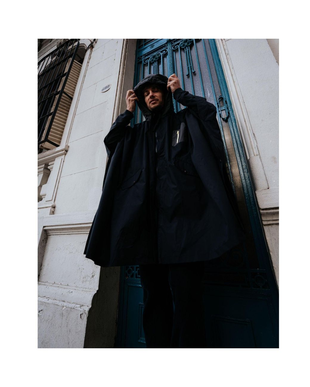 SECO RAINWEAR Black Parka Lupe