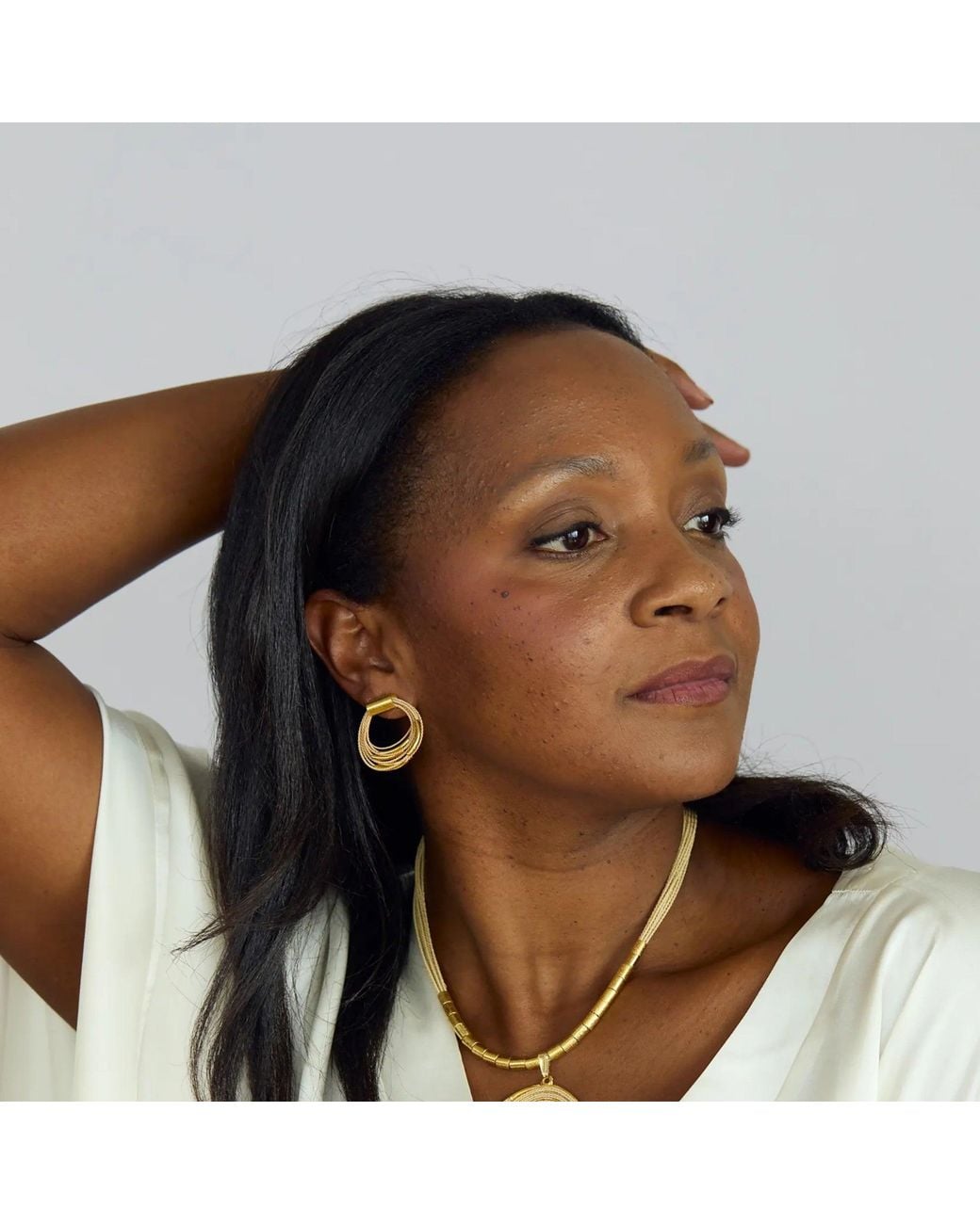 NART Metallic The Multiple Buriti Earrings