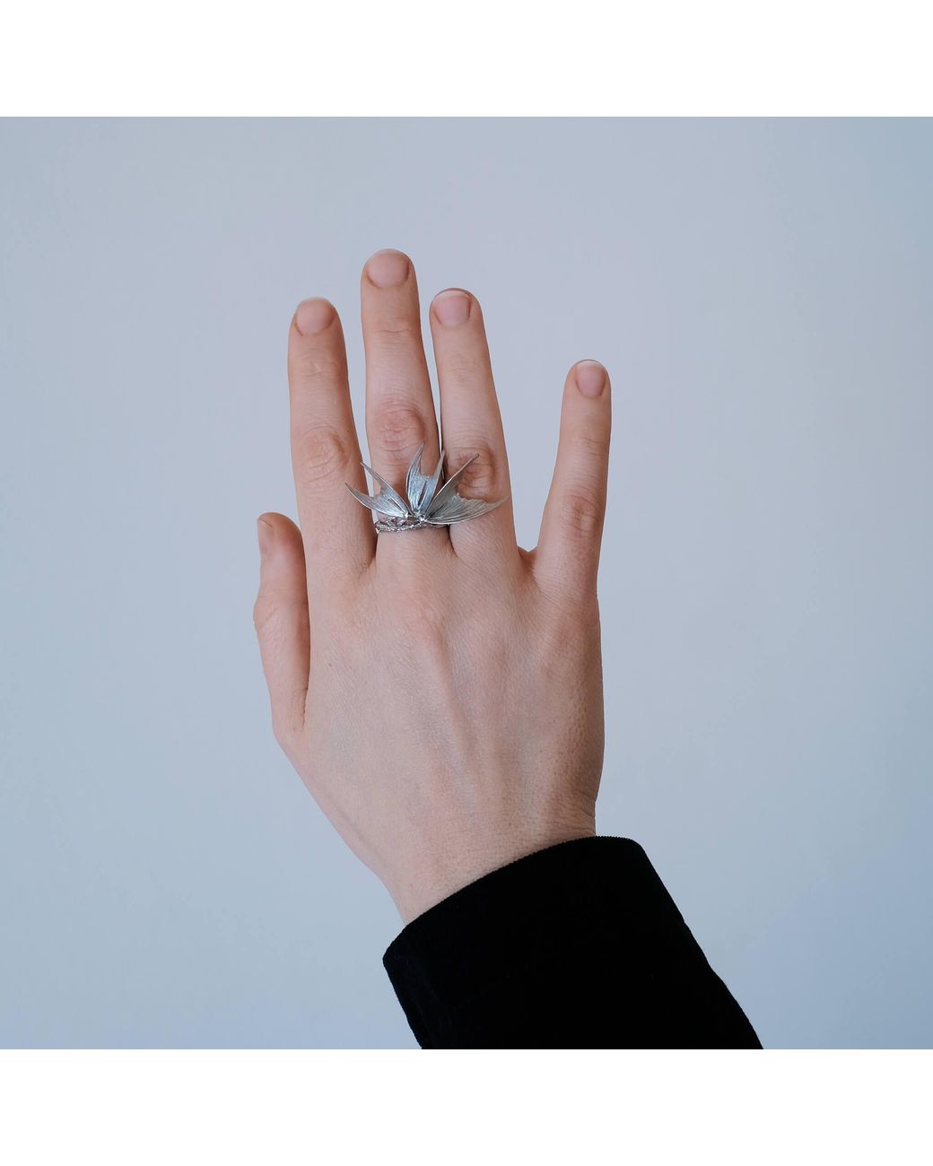ELANIC GALLERY Metallic Burnt Ring S