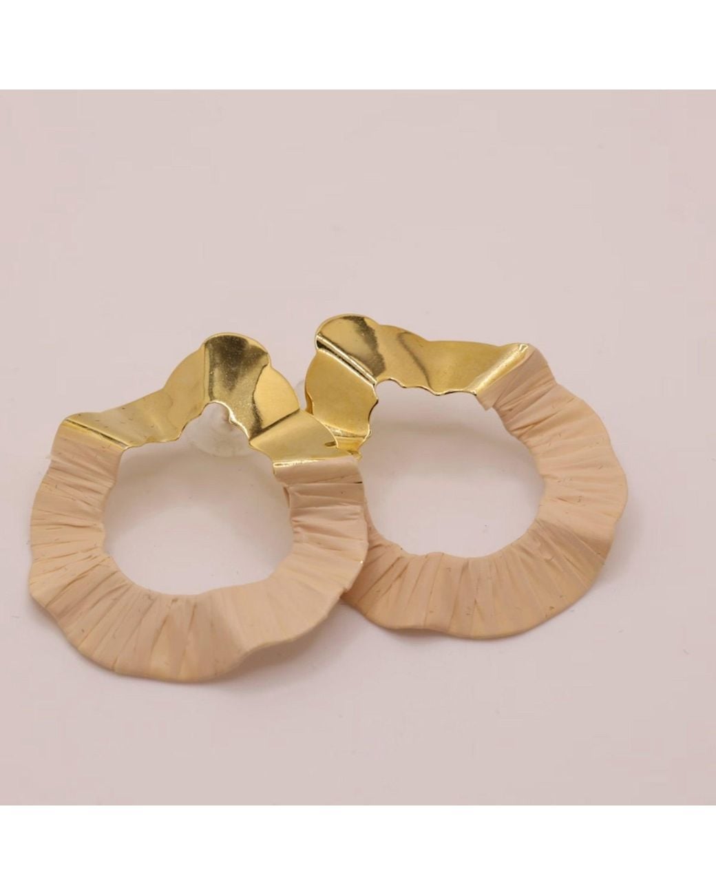 NART Metallic The Gout Buriti Earrings