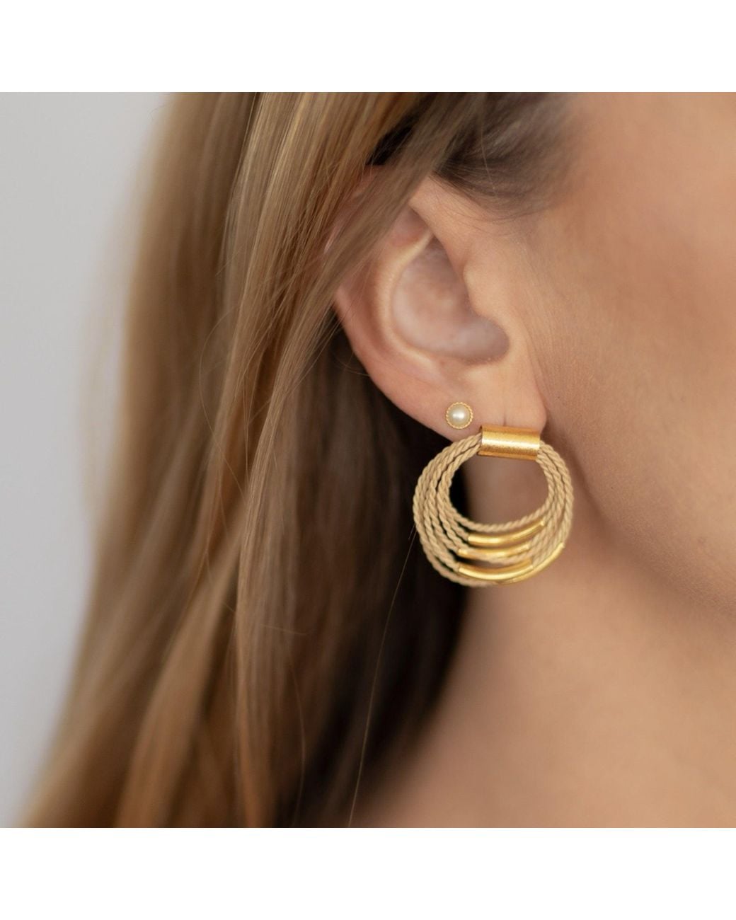 NART Metallic The Multiple Buriti Earrings