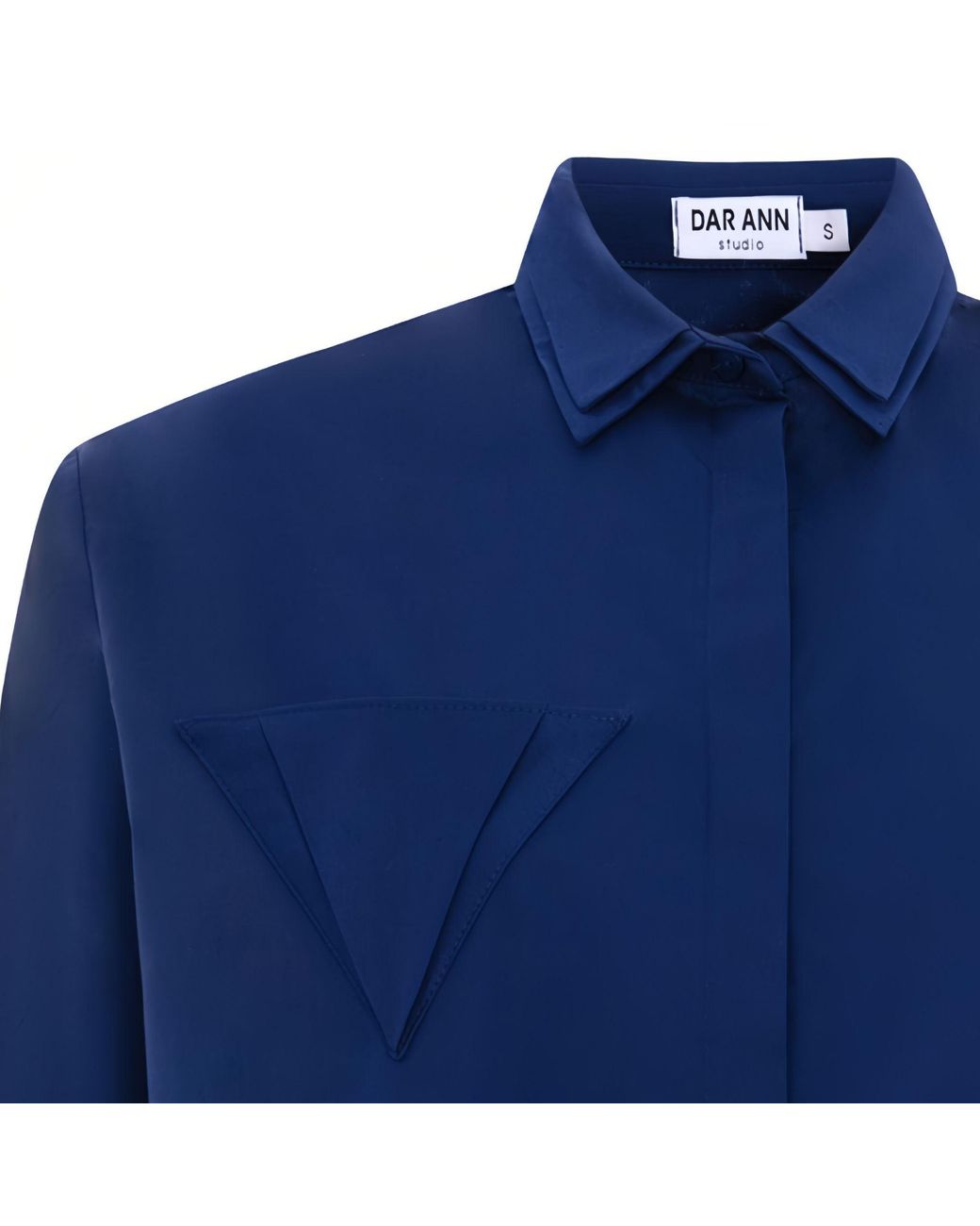 DAR ANN STUDIO Blue Dune Shirt