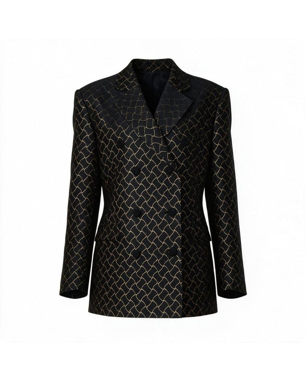 ZHYUN.K Black Jacquard Jacket
