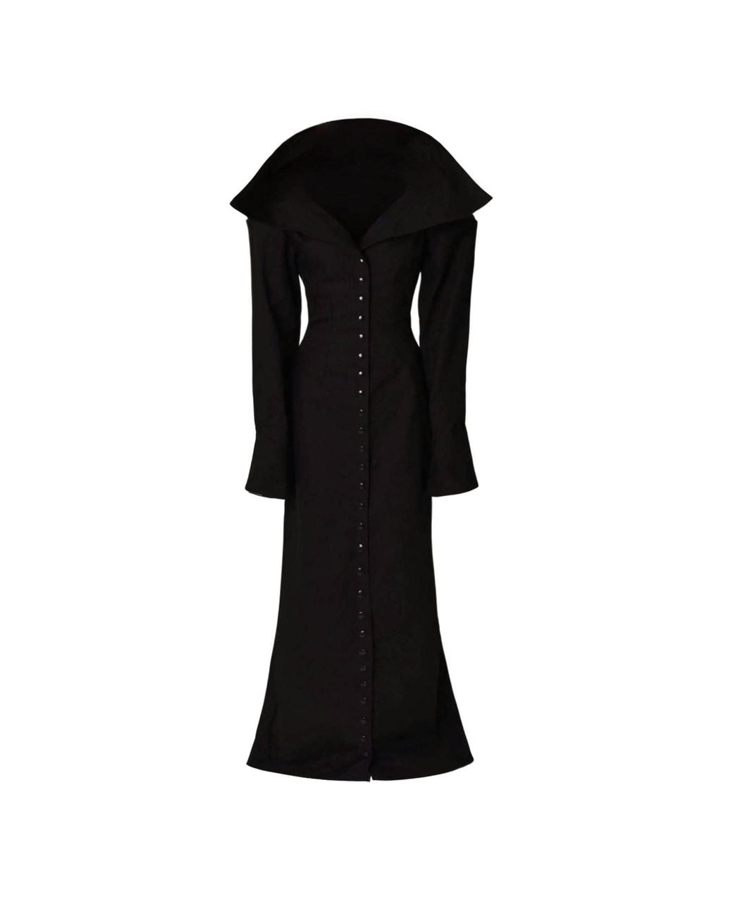 TANIA ORELLANA Black Eter Coat