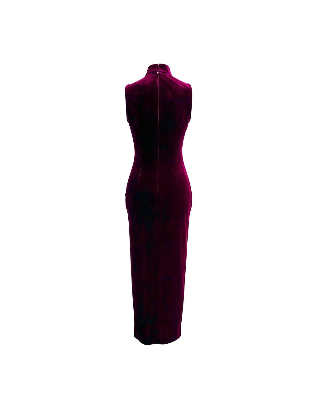 QIPOLOGY Red Velvet Qipao
