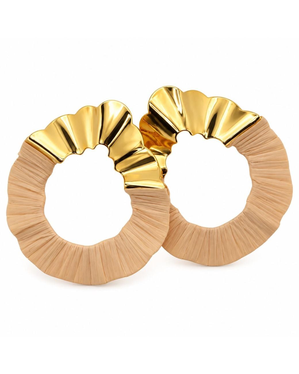 NART Metallic The Gout Buriti Earrings