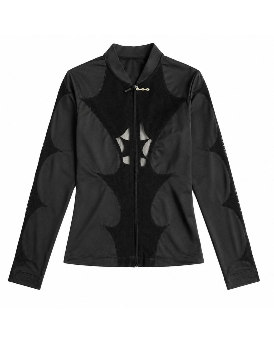 RUIBUILT Black Thorn Combo Sport Zip Jacket