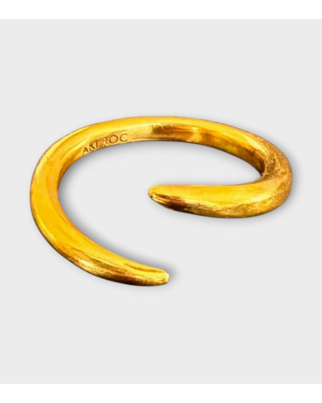 Aki Roc Jewelry Yellow The Boyfriend Hug Ring