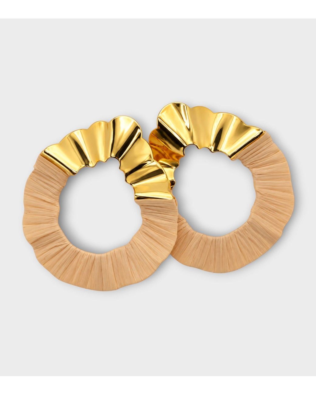 NART Metallic The Gout Buriti Earrings
