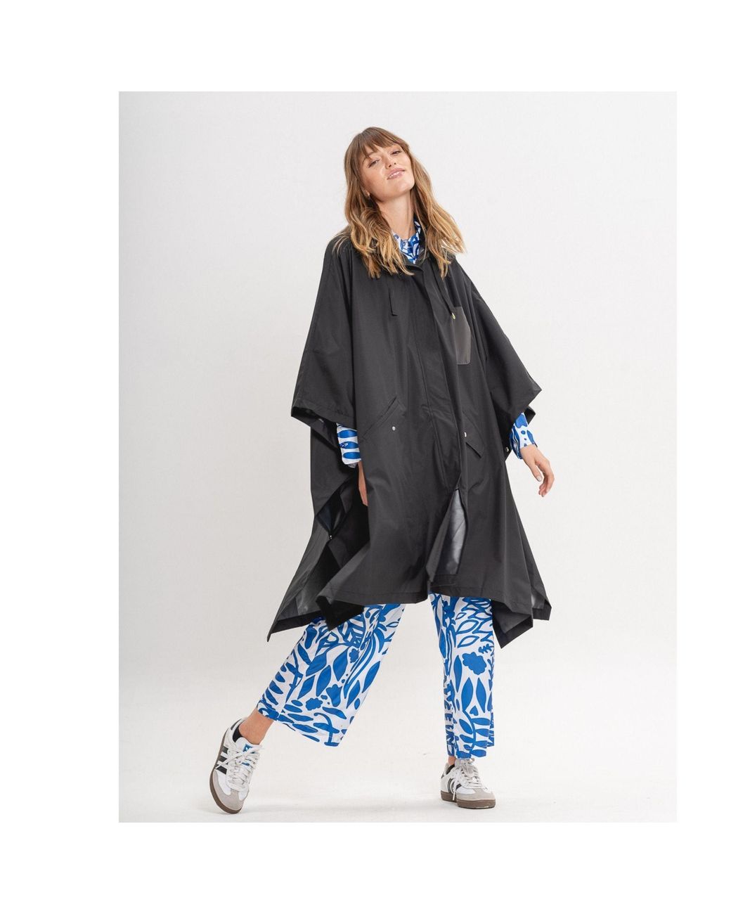 SECO RAINWEAR Black Parka Lupe