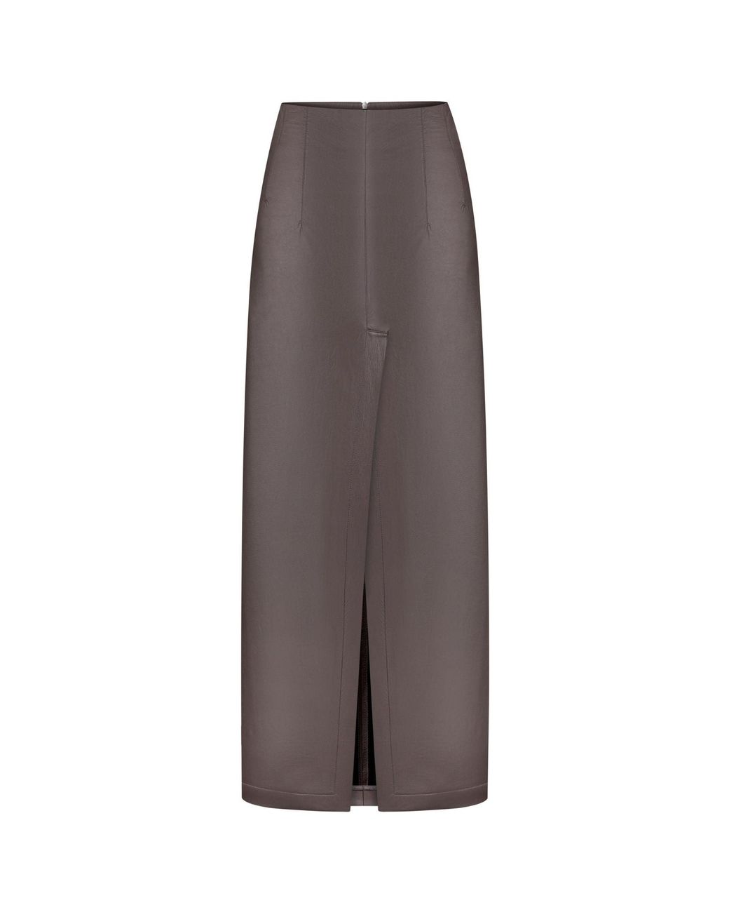 DAR ANN STUDIO Brown Agenda Skirt