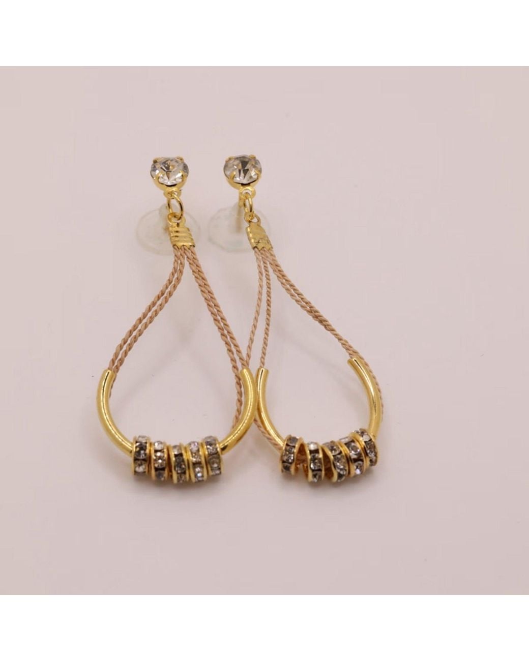 NART Metallic The Dotted Shine Buriti Earrings