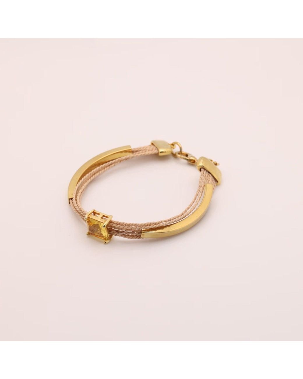 NART Metallic The Square Buriti Bracelet