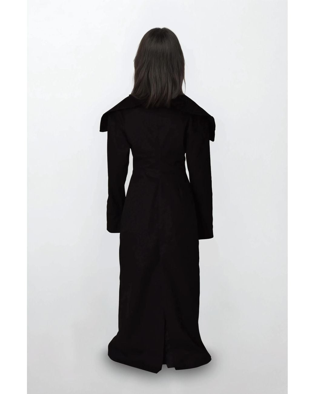 TANIA ORELLANA Black Eter Coat