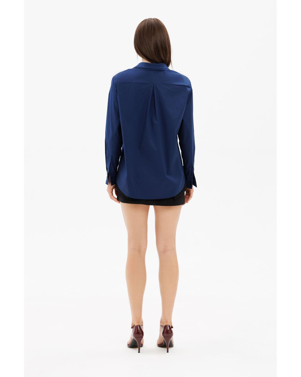 DAR ANN STUDIO Blue Dune Shirt