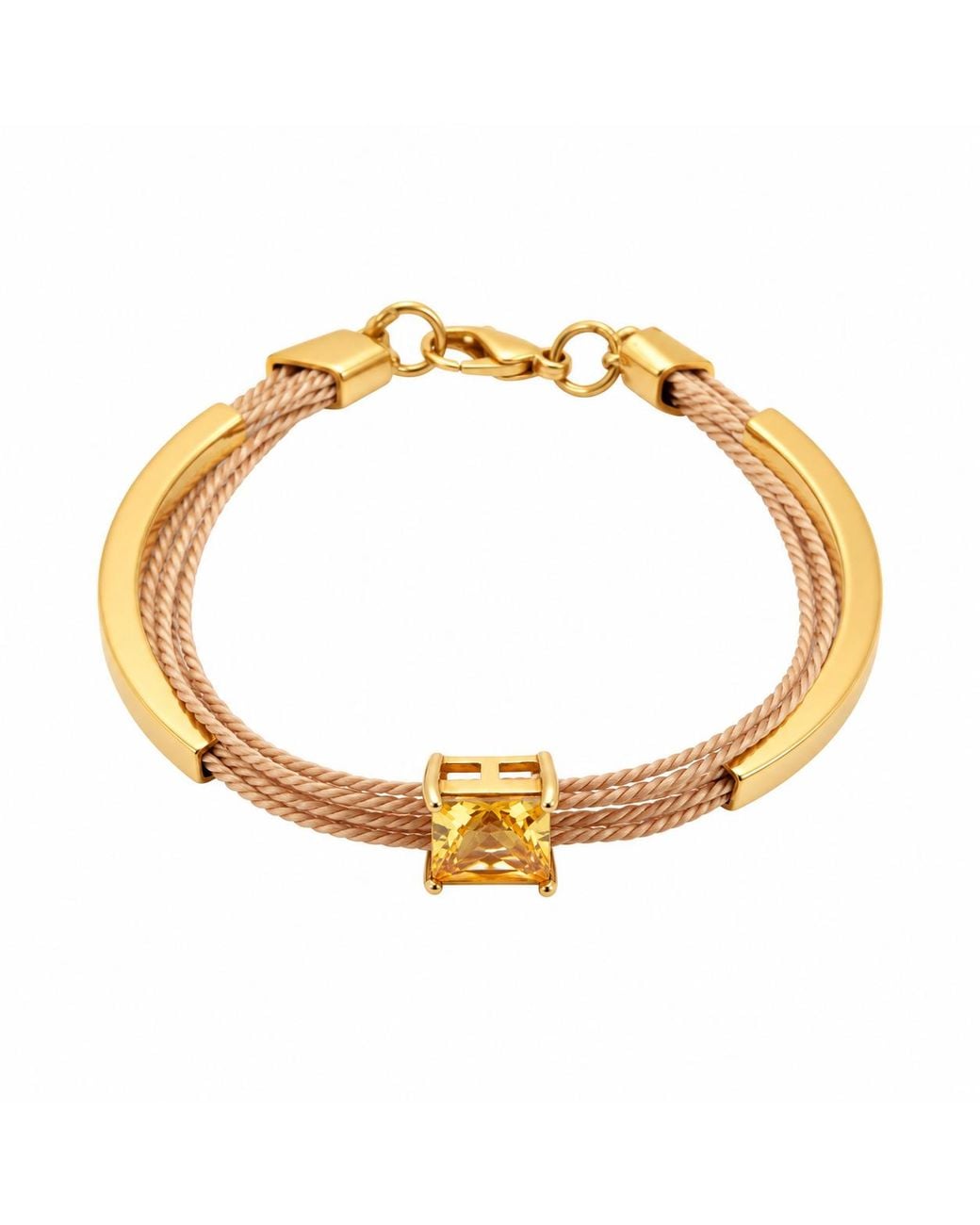 NART Metallic The Square Buriti Bracelet